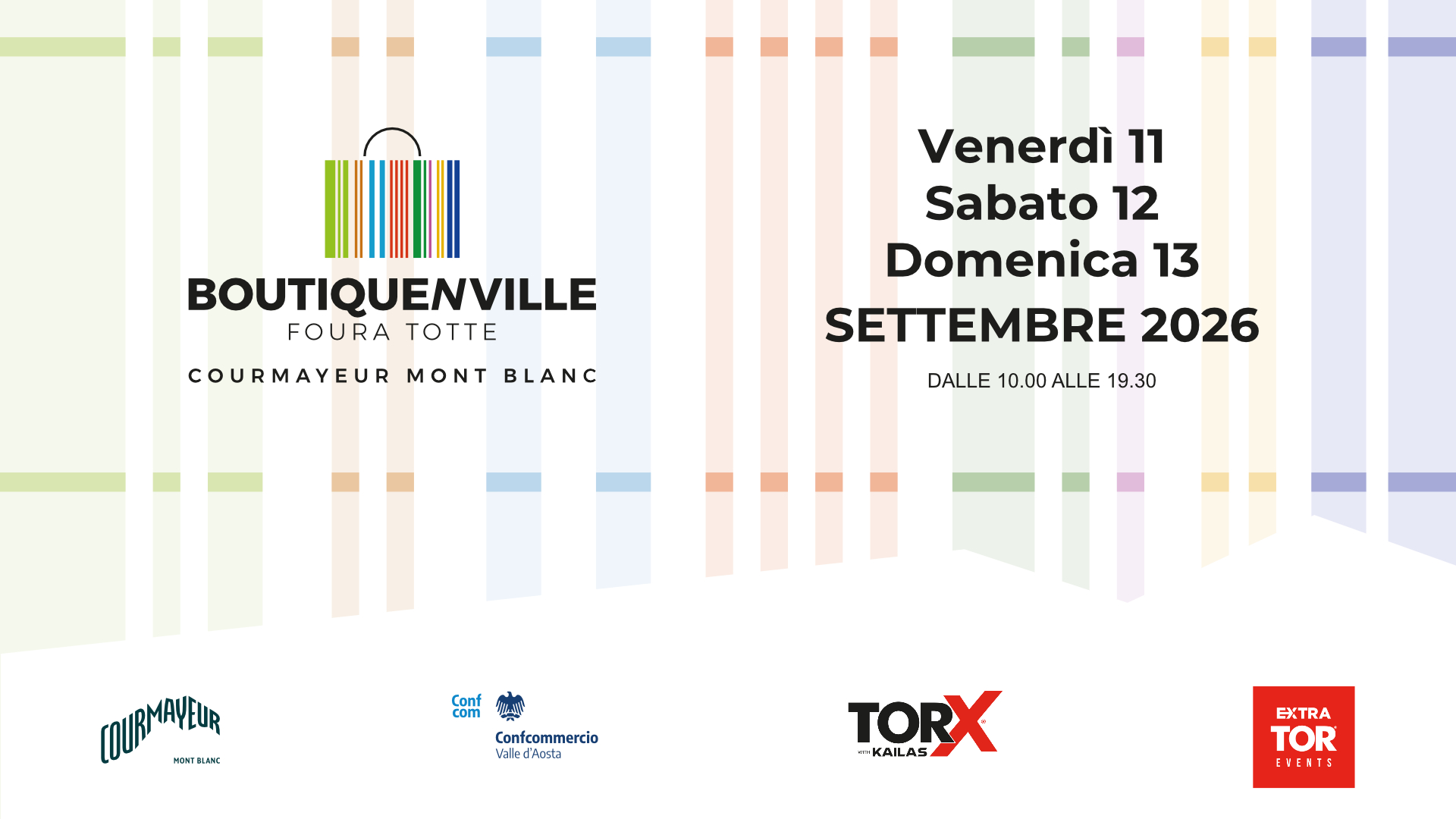 Boutiquenville torna a Courmayeur