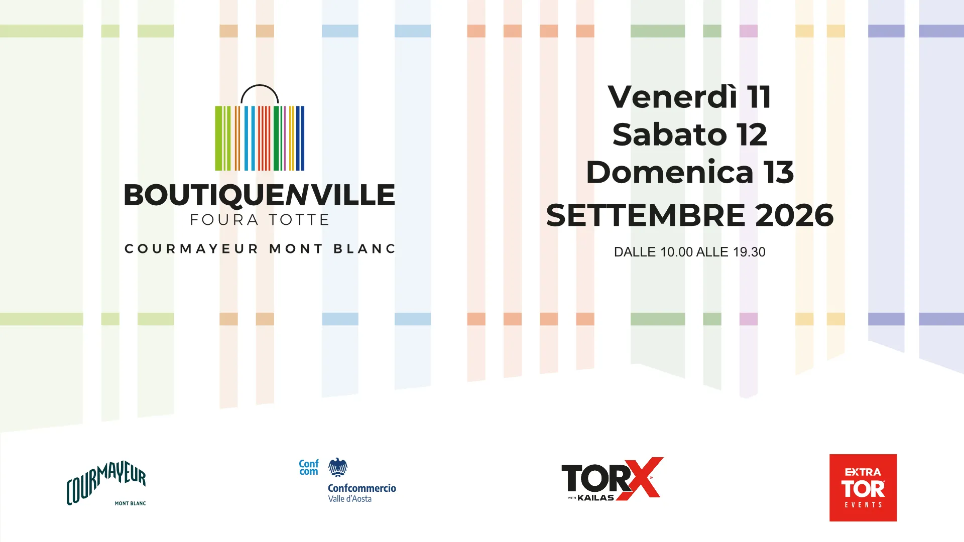 Boutiquenville torna a Courmayeur